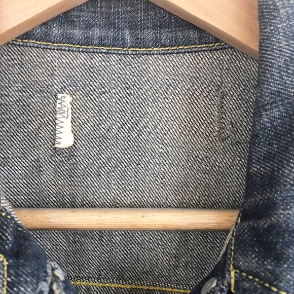 Paper Denim & Cloth Indigo Jean Jacket Size 2 - Picture 3 of 6